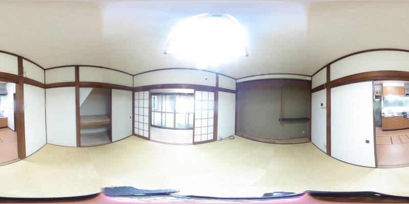 パノラマ画像洋室