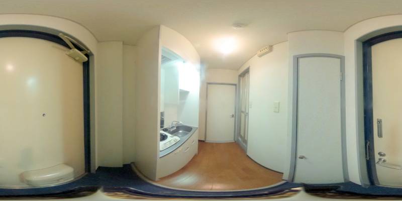 パノラマ画像玄関