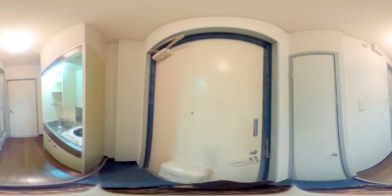 パノラマ画像玄関