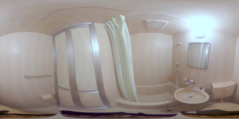 パノラマ画像バスルーム