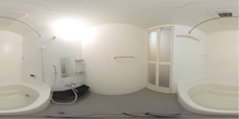 パノラマ画像バスルーム