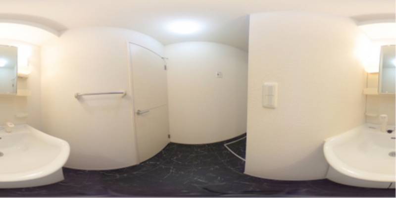 パノラマ画像洗面所