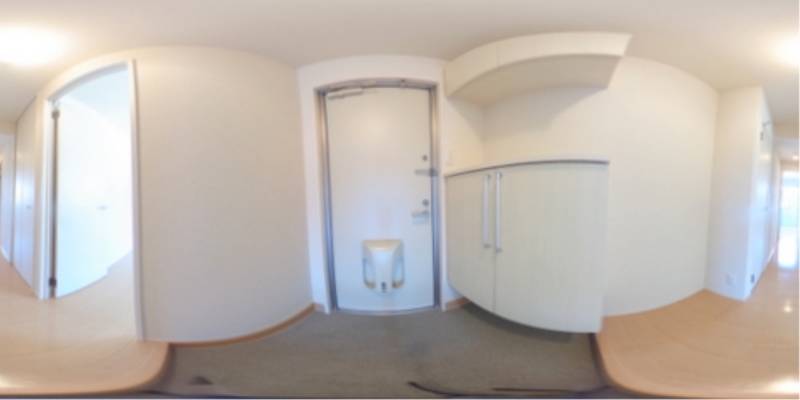 パノラマ画像玄関