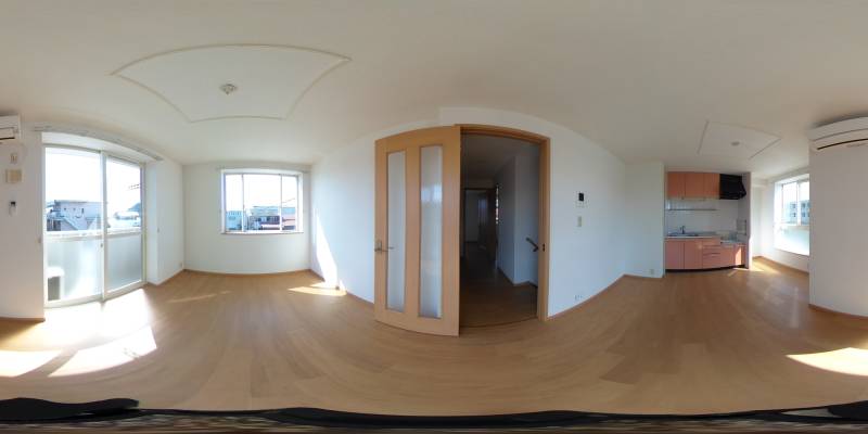 パノラマ画像リビング