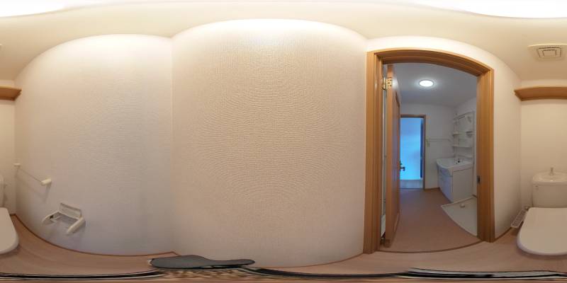 パノラマ画像トイレ