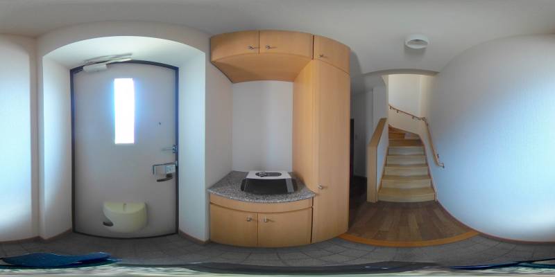 パノラマ画像玄関