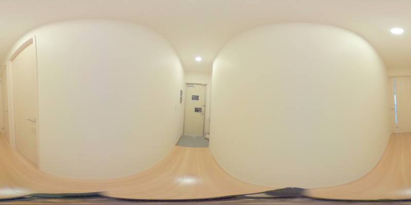 パノラマ画像玄関