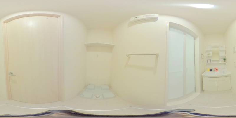 パノラマ画像洗面所