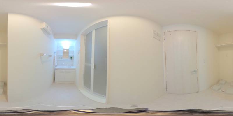 パノラマ画像洗面所