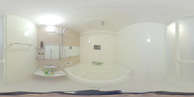 パノラマ画像バスルーム