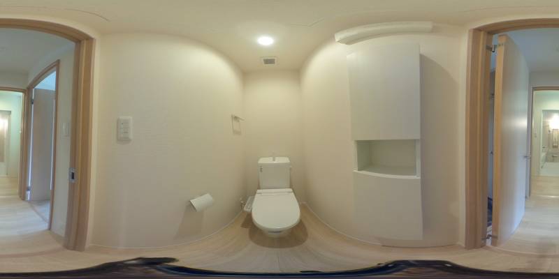 パノラマ画像トイレ