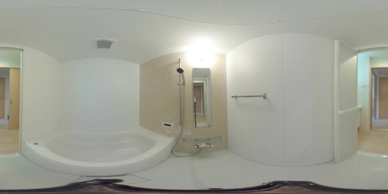 パノラマ画像バスルーム