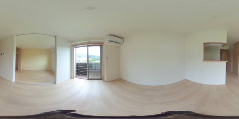 パノラマ画像リビング