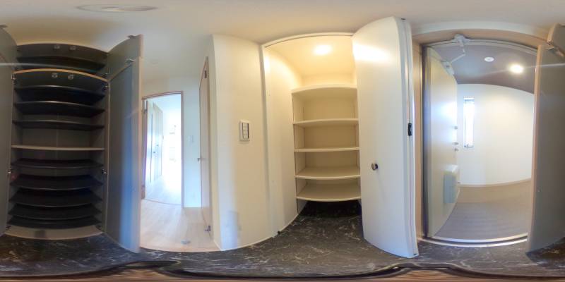 パノラマ画像玄関