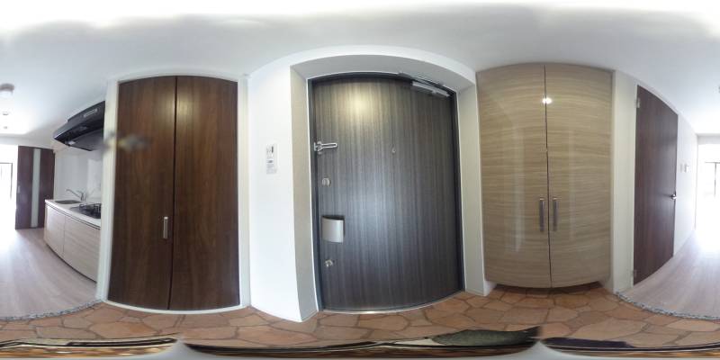 パノラマ画像玄関