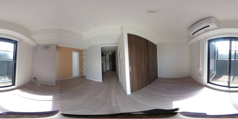 パノラマ画像洋室