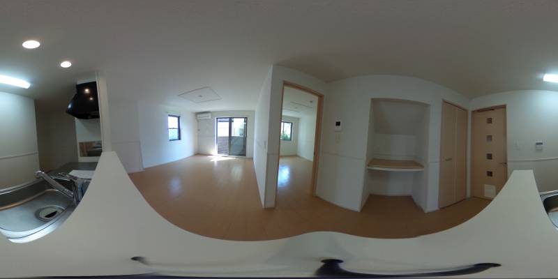 パノラマ画像リビング