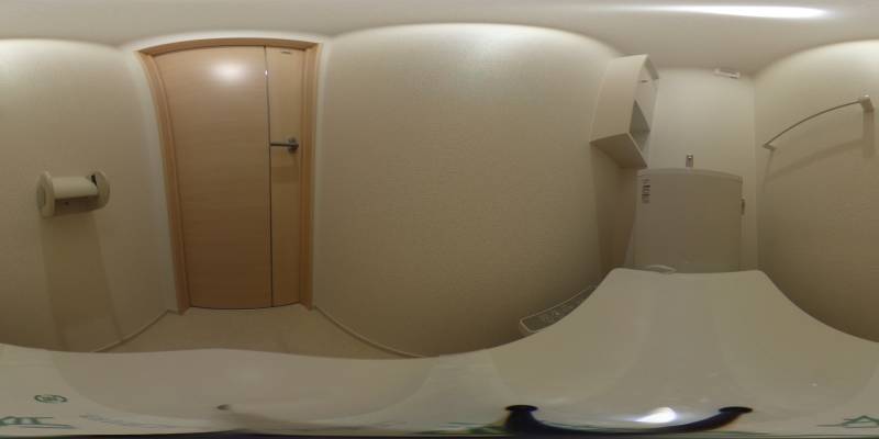 パノラマ画像トイレ