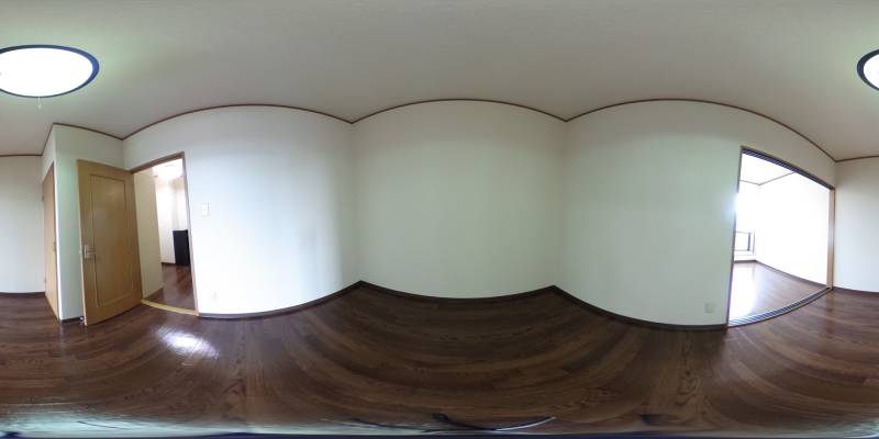 パノラマ画像洋室