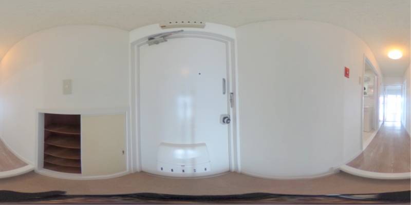 パノラマ画像玄関