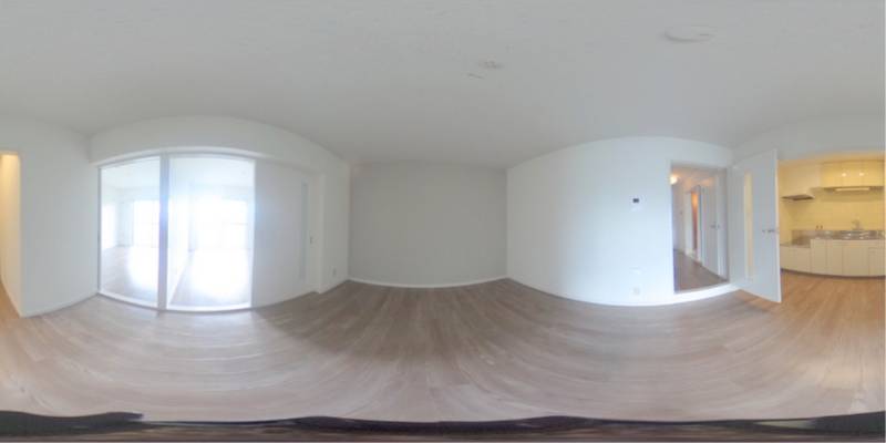 パノラマ画像洋室