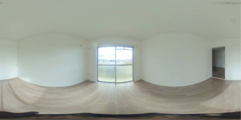 パノラマ画像洋室