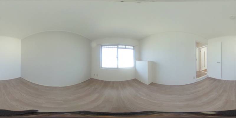 パノラマ画像洋室