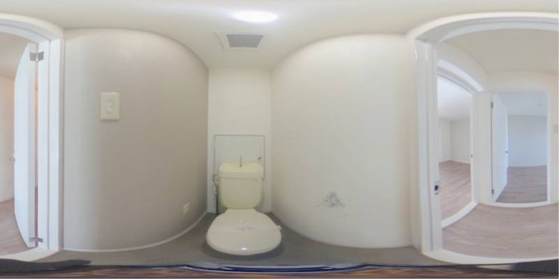 パノラマ画像トイレ