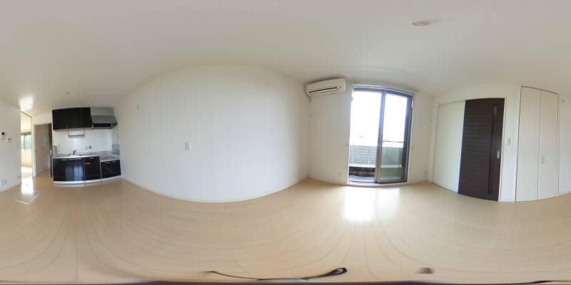 パノラマ画像リビング