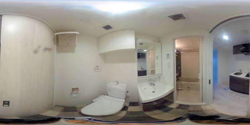 パノラマ画像トイレ