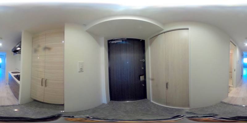 パノラマ画像玄関