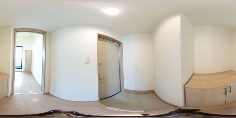 パノラマ画像玄関