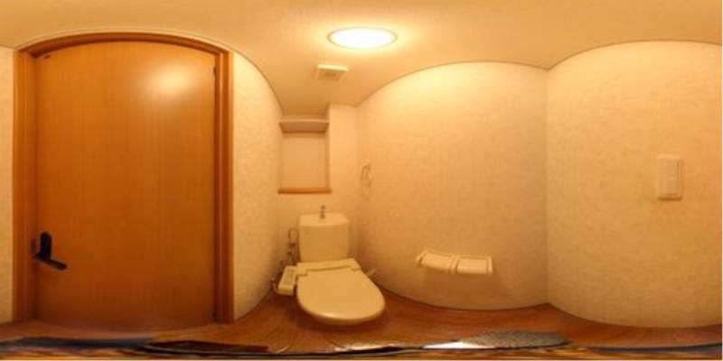 パノラマ画像トイレ
