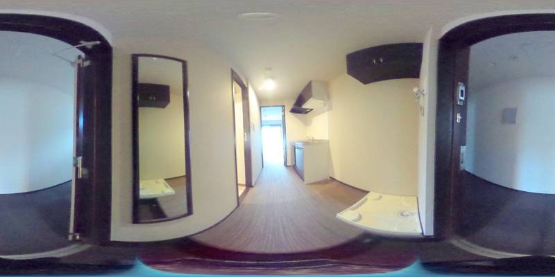 パノラマ画像玄関