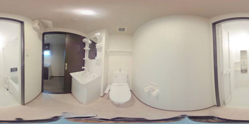 パノラマ画像トイレ