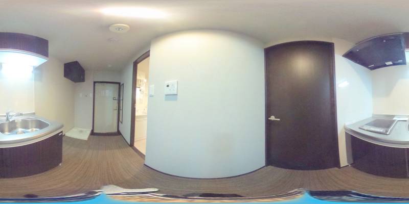 パノラマ画像キッチン