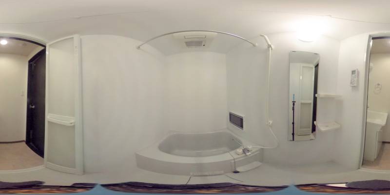 パノラマ画像バスルーム