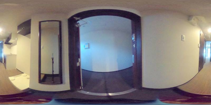 パノラマ画像玄関