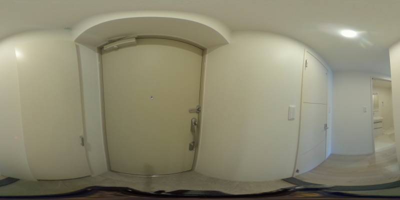 パノラマ画像玄関