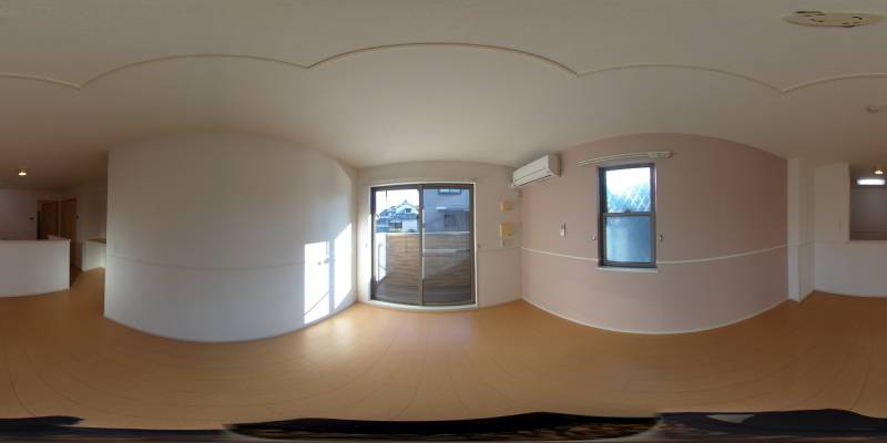 パノラマ画像リビング