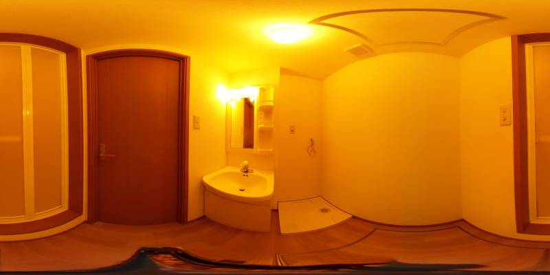 パノラマ画像洗面所