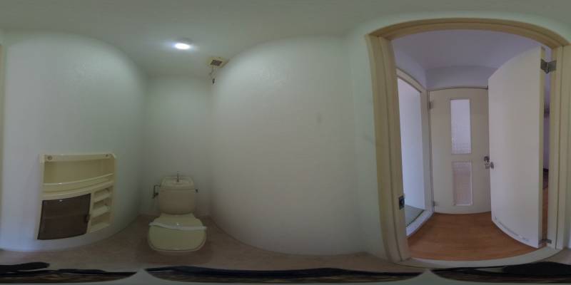 パノラマ画像トイレ