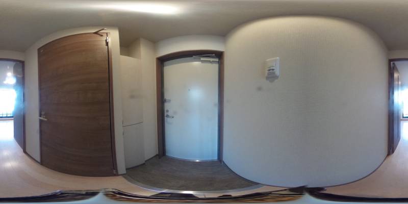 パノラマ画像玄関