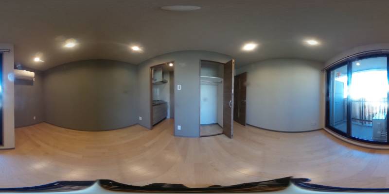 パノラマ画像洋室