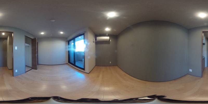 パノラマ画像洋室