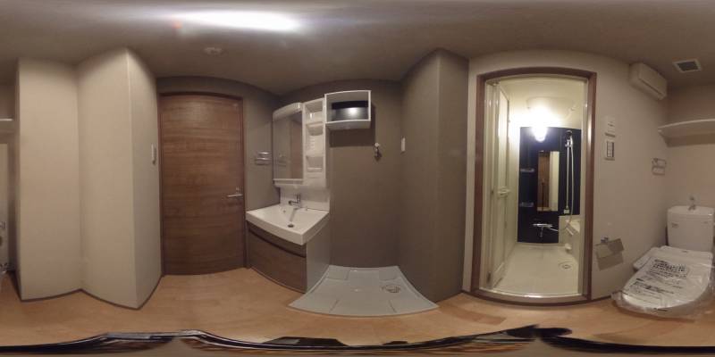 パノラマ画像洗面所