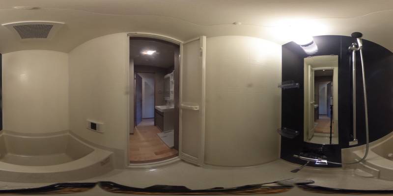 パノラマ画像バスルーム