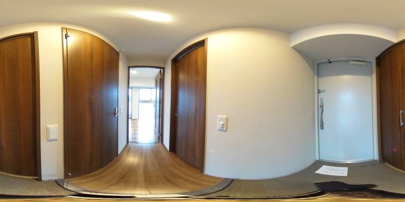 パノラマ画像玄関