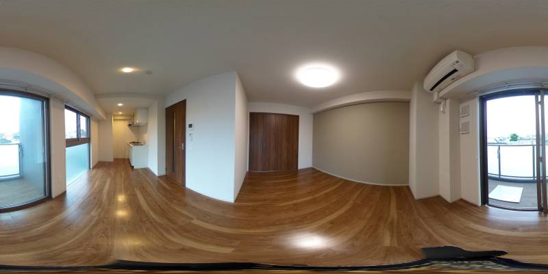 パノラマ画像洋室