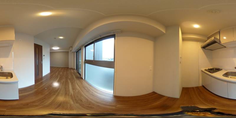 パノラマ画像キッチン